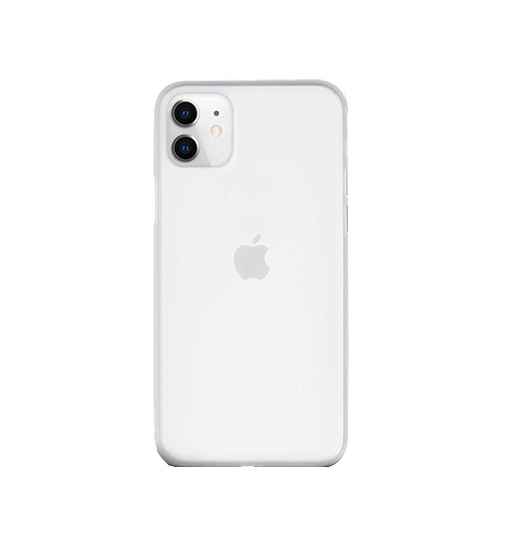 Iphone 11 Valkyrie Ultra-tynd Cover Hvid Gennemsigtig