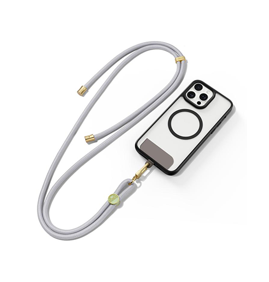 Dux Ducis Trade  Lang Nylon Snor   Strop Til Mobil   Iphone Grå