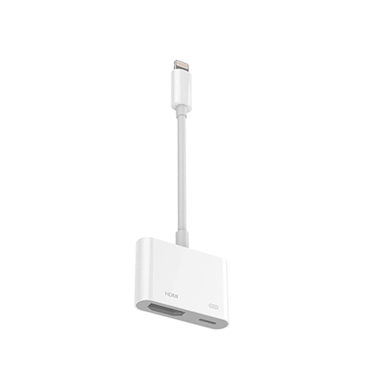 Lightning Til Hdmi Adapter 1080p 12cm Hvid