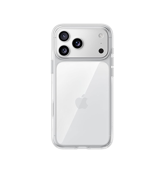 Iphone 17 Pro Delx Trade  Ultra Silikone Cover Gennemsigtig