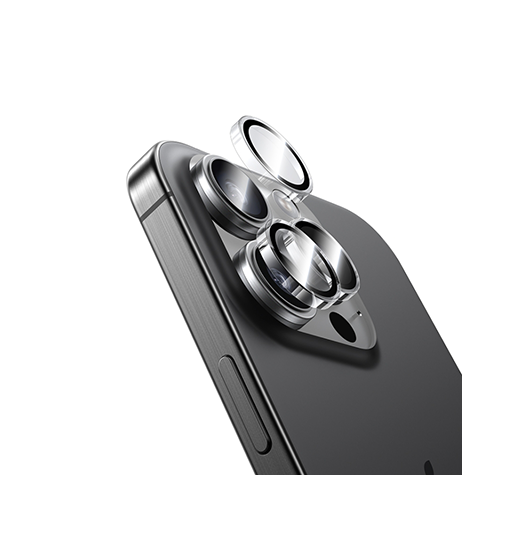 Iphone 16 Pro Benks  Kamera Linse Beskyttelsesglas Sort Klar
