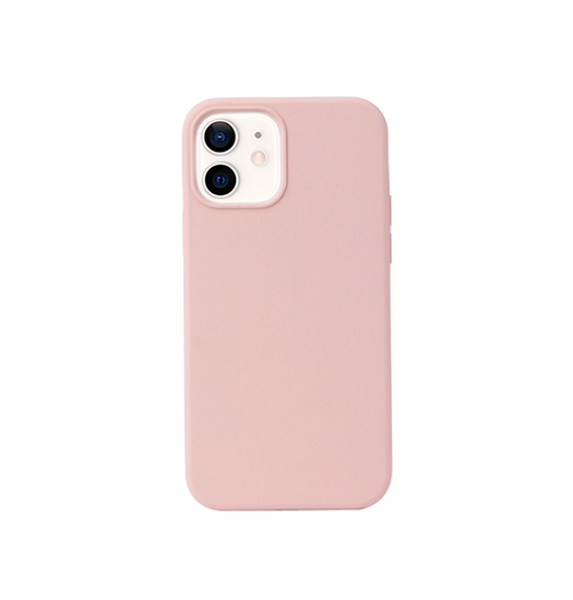 Iphone 12 Mini Delx Trade   Pastel Silikone Cover Blush Pink