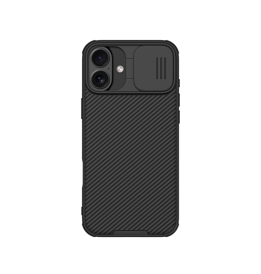 Iphone 16 Nillkin  Cam-slide Håndværker Cover Sort