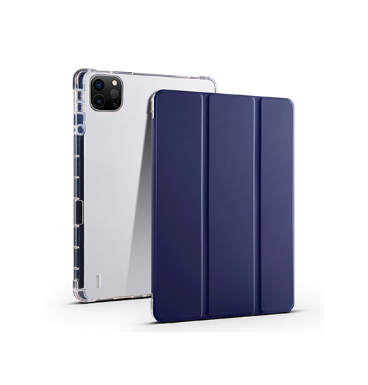Ipad Air 11 Quot   2024 2025  Lux Trade  Trifold Hybrid Cover Navy