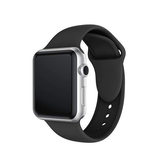 Apple Watch 42-44mm Pro  Silikone Sportsrem Sort