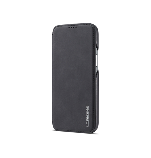 Iphone 13 Mini   Imeeke Trade  Læder Flip Cover    Kortholder Sort
