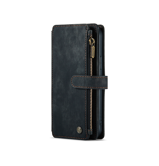 Iphone   Caseme Trade  Multifunktionel Læder Etui   Pung Sort