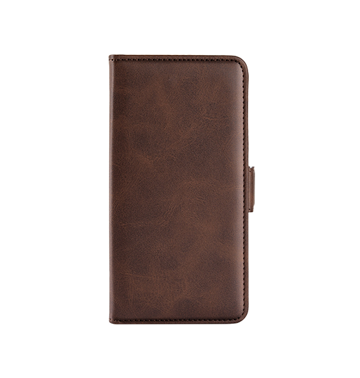 Iphone 16 Plus Retro Diary Læder Cover Etui    Pung Brun