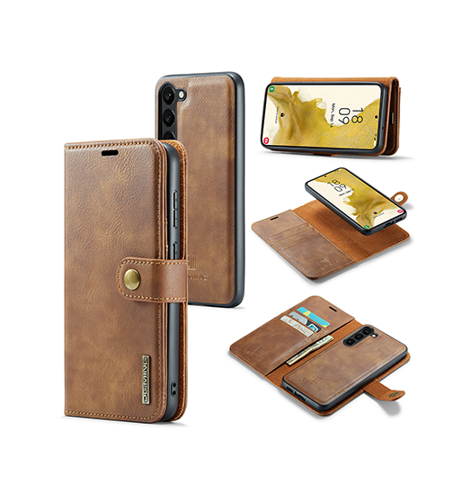 Samsung Galaxy S21 5g   Ming Trade  Vintage  - -  Læder Etui    Cover Brun