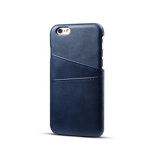 Iphone   6s   Design Trade  Læder Cover    Kortholder Blå