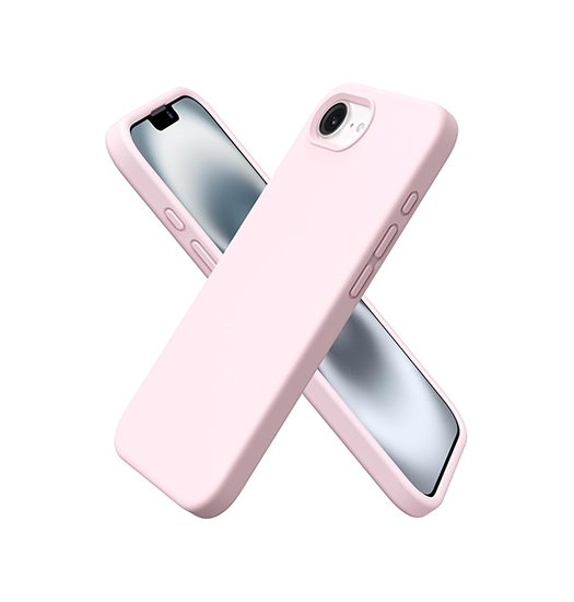 Iphone 16e Deluxe Trade  Soft Touch Silikone Cover Pink