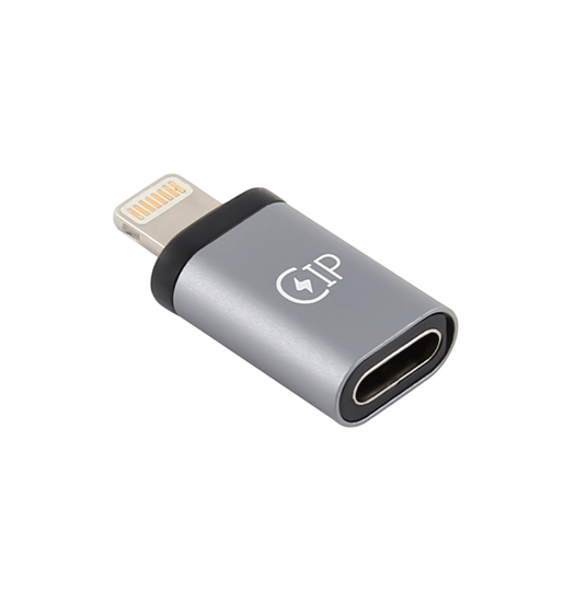 Lightning Til Usb-  Hun Adapter Grå