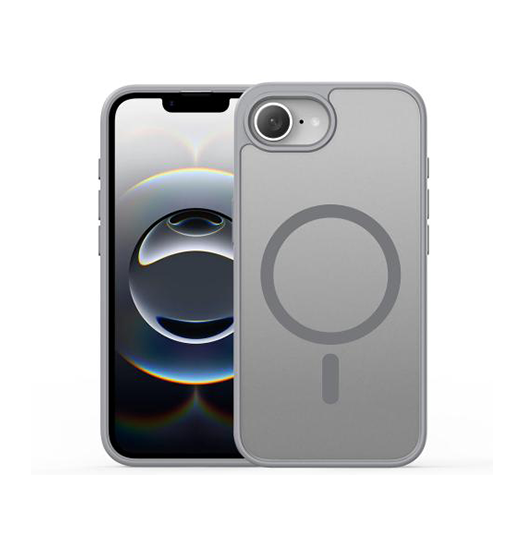 Iphone 16e Dux Ducis Trade  Magsafe Silikone Cover Grå
