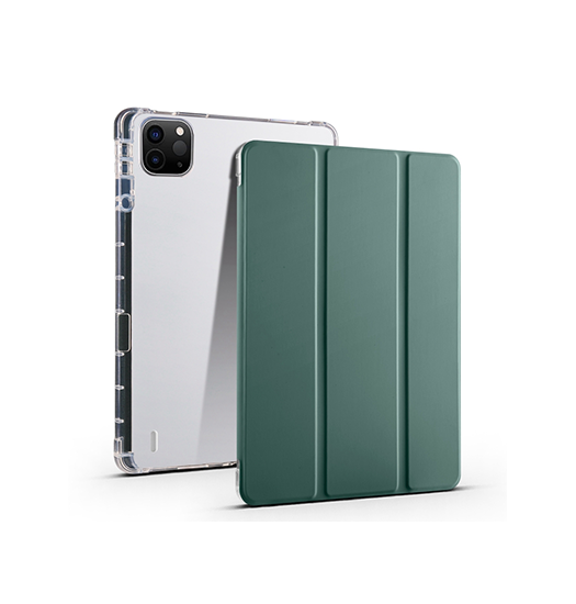 Ipad Air 11 Quot   2024 2025  Lux Trade  Trifold Hybrid Cover Army