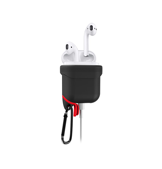Airpods         Impactshield Vandtæt Cover       Sort