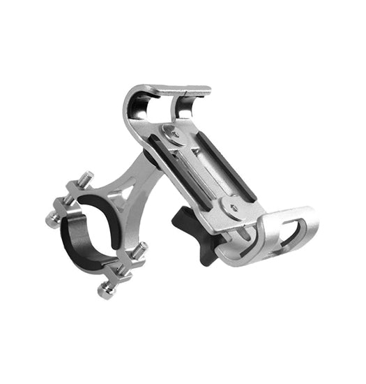 Aluminium Mobilholder Til Cykel   Motorcykel Titan Grå