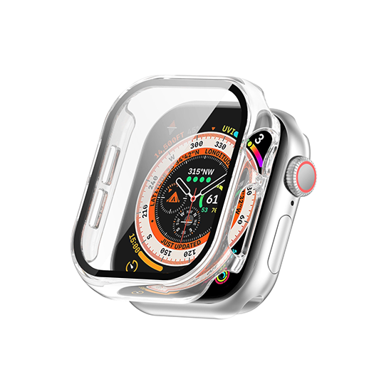 Apple Watch Series 10  42mm    360  Full Cover Gennemsigtig