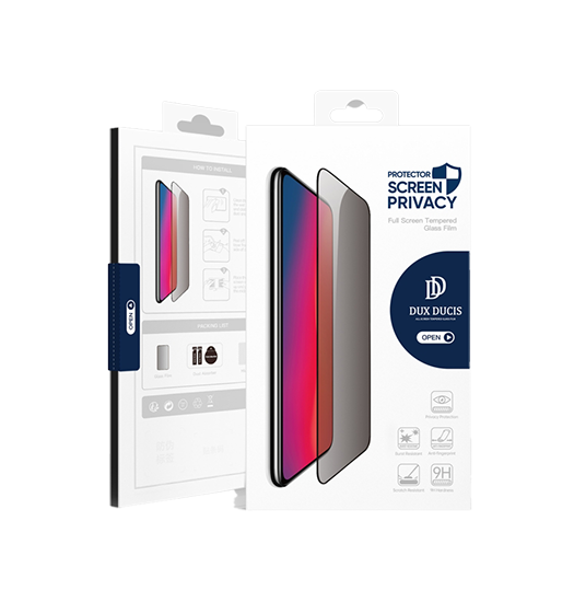 Iphone 16e Dux Ducis  Premium Hærdet Beskyttelseglas Privacy