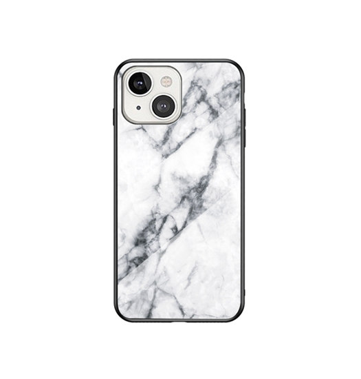 Iphone 13 Mini Deluxe Trade  Marble  Silikone Cover Carrara