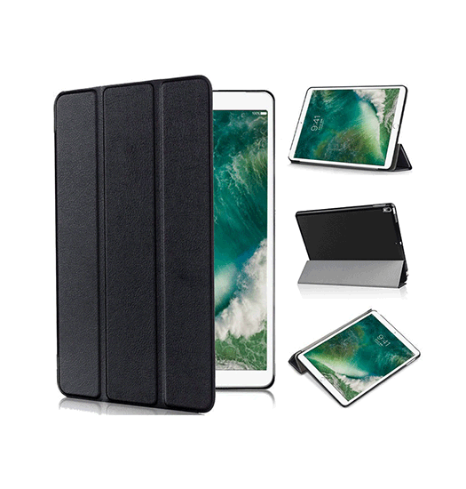Ipad Pro Quot Design Trade Smart Trifold Læder Cover Sort