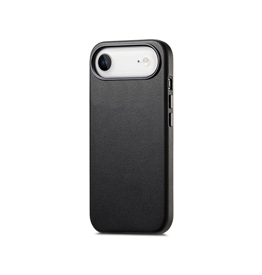 Iphone 17 Air Delx  Læder Cover Magsafe Kompatibel Sort