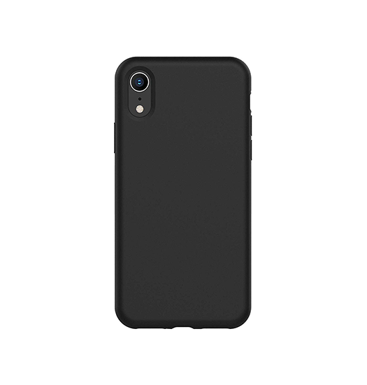 Iphone   Novo Frosted Matte Slim Silikone Cover Sort