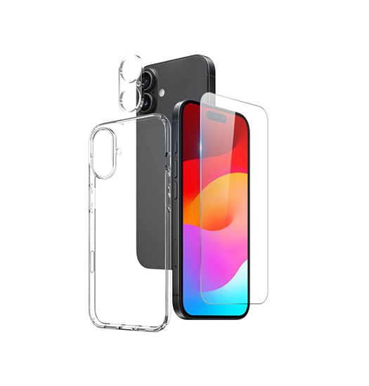 Iphone 17  - -  Beskyttelsesæt Cover   Beskyttelsesglas