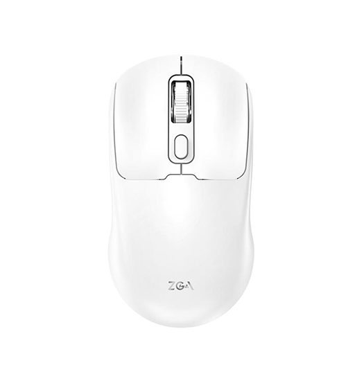 Zga    Ergonomisk       Mus     4ghz Trådløs Mus Hvid
