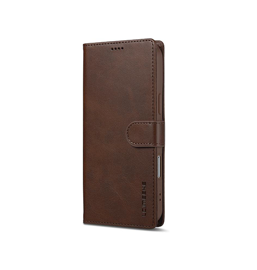 Iphone 17 Pro   Imeeke Trade  Læder Cover    Kortholder Brun