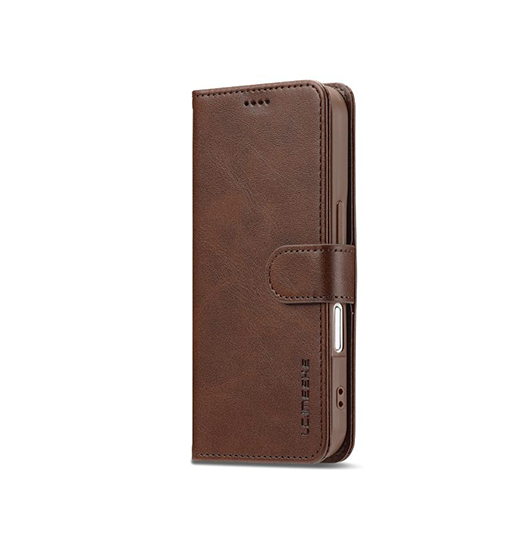 Iphone 17   Imeeke Trade  Læder Cover    Kortholder Brun