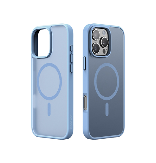 Iphone 16 Pro Dux Ducis Trade  Magsafe Silikone Cover Blå