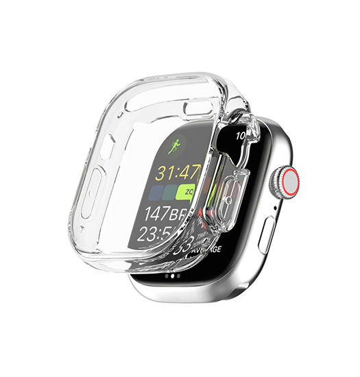 Apple Watch Ultra      49mm    Full 360  Silikone Cover Klar
