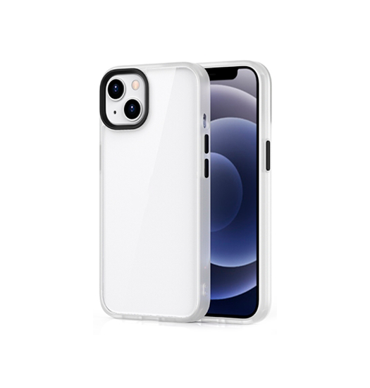 Iphone 13 Mini Deluxe Trade  Hybrid Silikone Cover Hvid