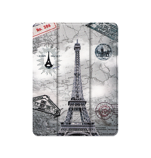 Ipad Pro 12   Quot   2018  Delx Trade  Trifold Artcover    Stander Noir