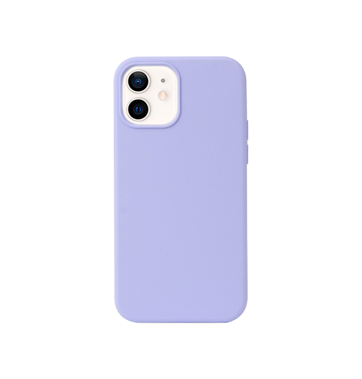 Iphone 12 Mini Delx Trade   Pastel Silikone Cover Lilla