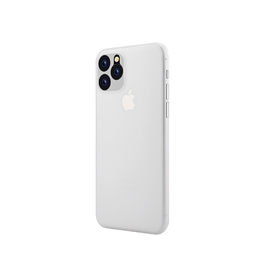 Iphone 11 Pro Max Ultratynd Matte Series Cover       Hvid Klar