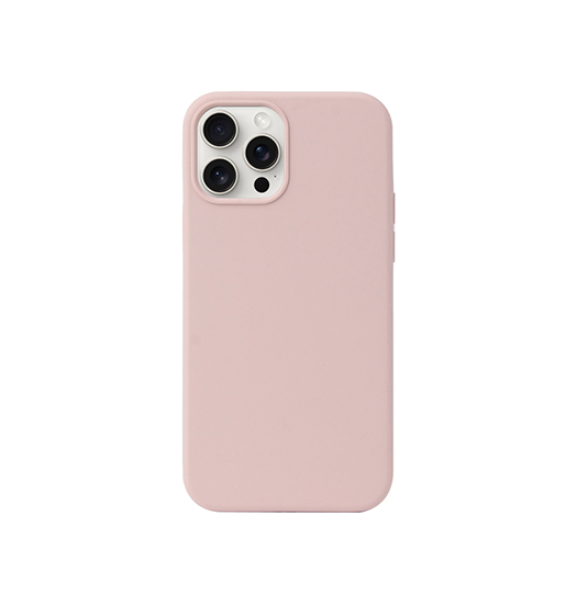 Iphone 16 Pro Delx Trade  Pastel Silikone Cover Sand Pink