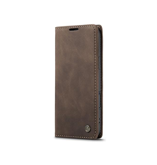 Iphone 17 Pro Caseme Trade  Noble Læder Etui   Pung Brun