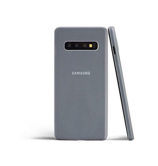 Samsung Galaxy S10 Ultratynd Matte Series Cover       Hvid Klar