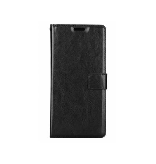 Samsung Galaxy S8 Deluxe Læder Etui Med Pung Sort