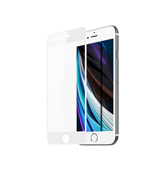 Iphone   6s Delx Trade  3d Skærmbeskyttelse  Hærdet Glas  Hvid
