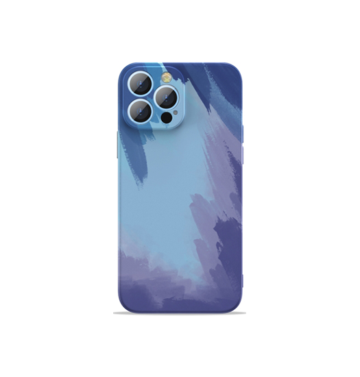 Iphone 13 Pro Max Slush Trade  Silikone Cover Blue Ocean