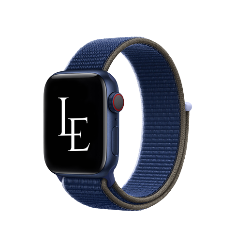 Apple Watch  38 40   41 42mm    Empiri Trade  Sport  Nylon Velcro Rem Navy