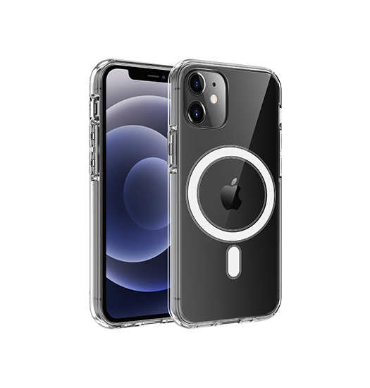 Iphone 11 Delx Trade  Magsafe Silikone Cover Gennemsigtig