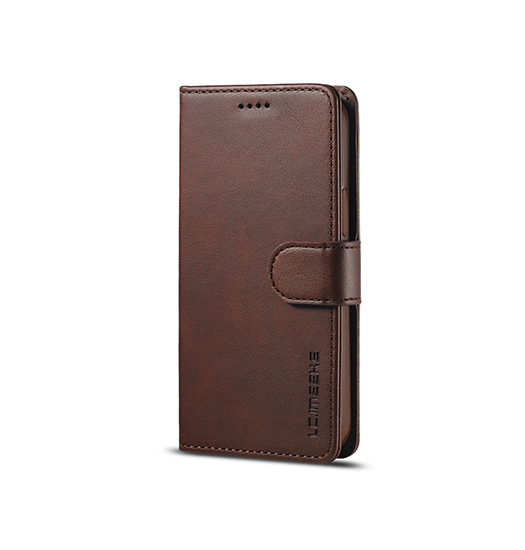Iphone 11 Pro Max   Imeeke Trade  Læder Cover    Kortholder Brun