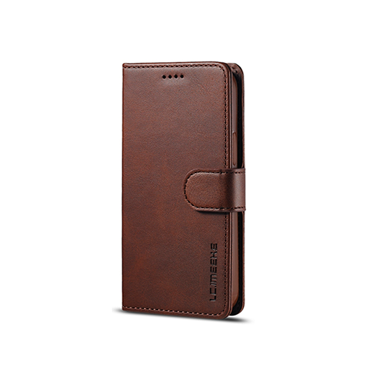 Iphone 13 Mini   Imeeke Trade  Læder Cover    Kortholder Brun