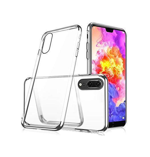 Huawei P20 Valkyrie Silikone Hybrid Cover Sølv