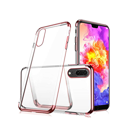 Huawei P20 Valkyrie Silikone Hybrid Cover Rose Guld