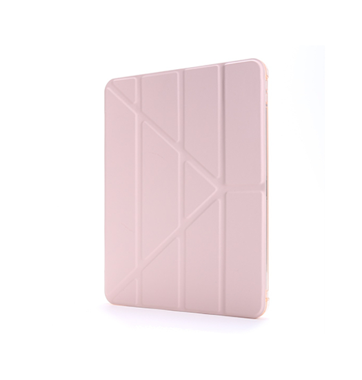 Ipad Air 11 Quot   2024 2025  Orgami Trifold Læder Cover    Stander Rose