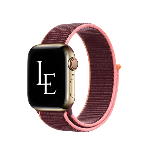 Apple Watch  38 40   41 42mm    Empiri Trade  Sport  Nylon Velcro Rem Blomme